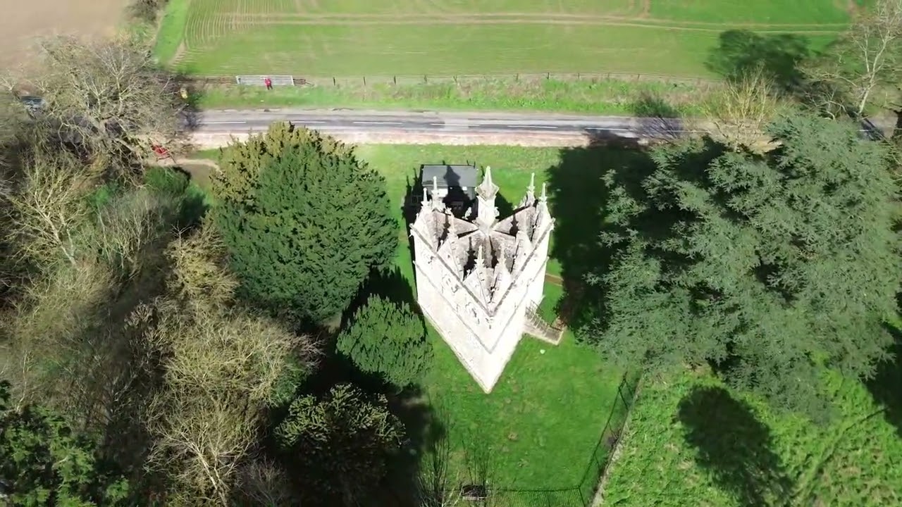 DJI 0469 Rushton Triangle Lodge built between 1593/97