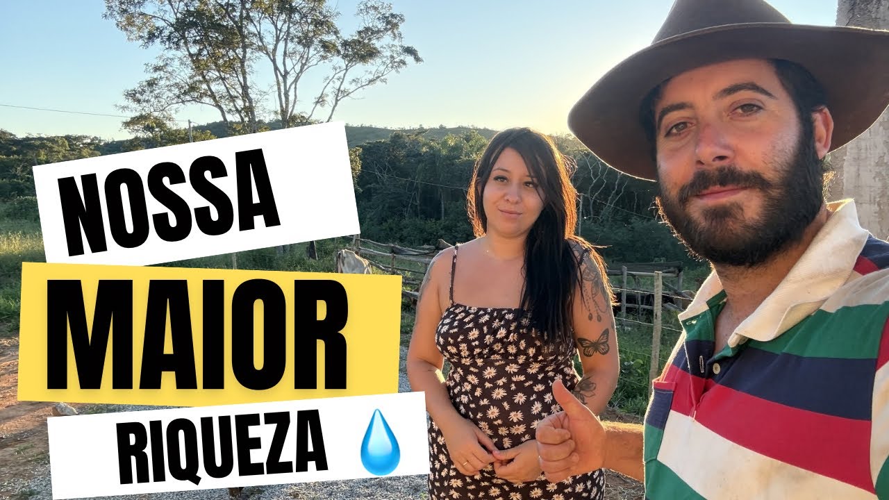 Mostrando a nossa maior RIQUEZA que temos no sítio alugado 