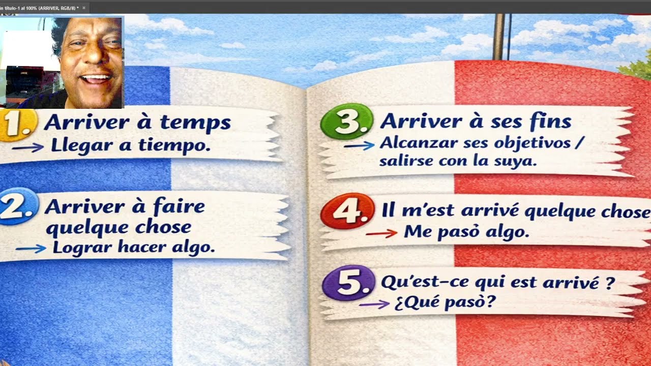 COMO DECIR ¨ME PASO ALGO¨  Y YA ¨LLEGUE A TIEMPO¨ EN FRANCES