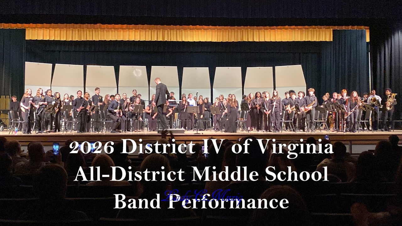 2026 All-District IV Middle School Concert