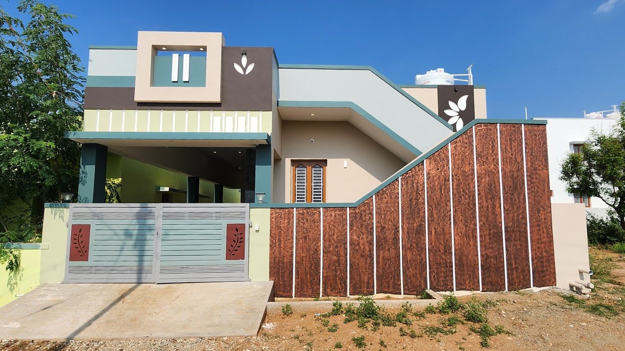 இந்த வீட பாத்துட்டு யாரும் புடிக்கலைனு சொல்லமுடியாது | 3.75Cent 2BHK house for sale in karamadai