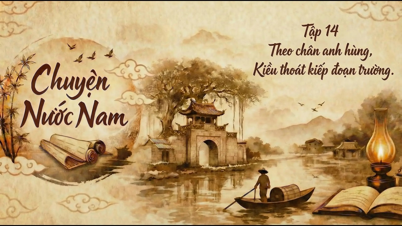 Truyện Kiều - Tập 14 | Theo chân anh hùng, Kiều thoát kiếp đoạn trường (kể văn xuôi)