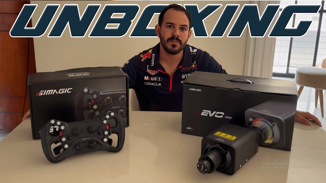 Finalmente chegou! // Kit Simagic Alpha EVO PRO + GT NEO! // UNBOXING