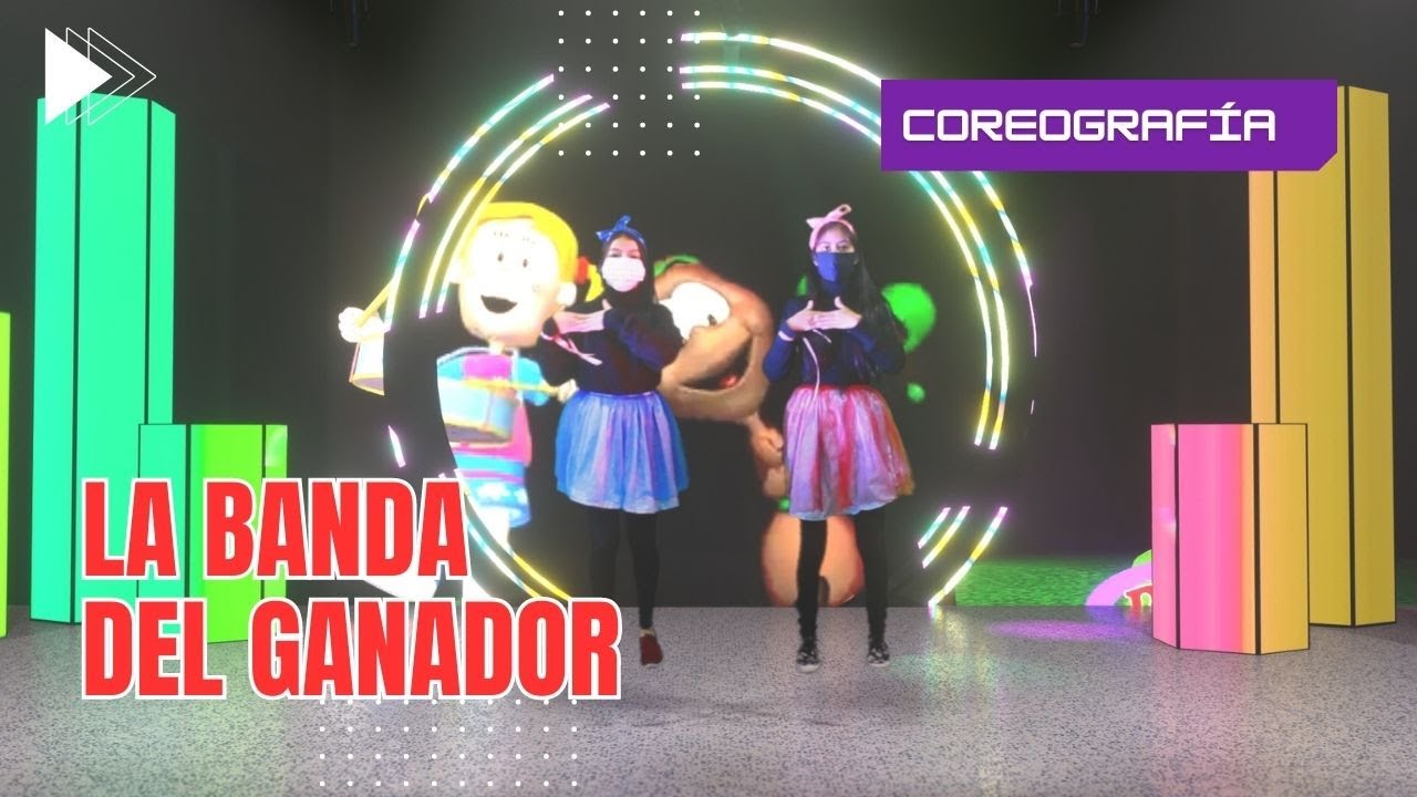 La Banda Del Ganador | Coreografía | Con Letra | Principes Kids Mixco
