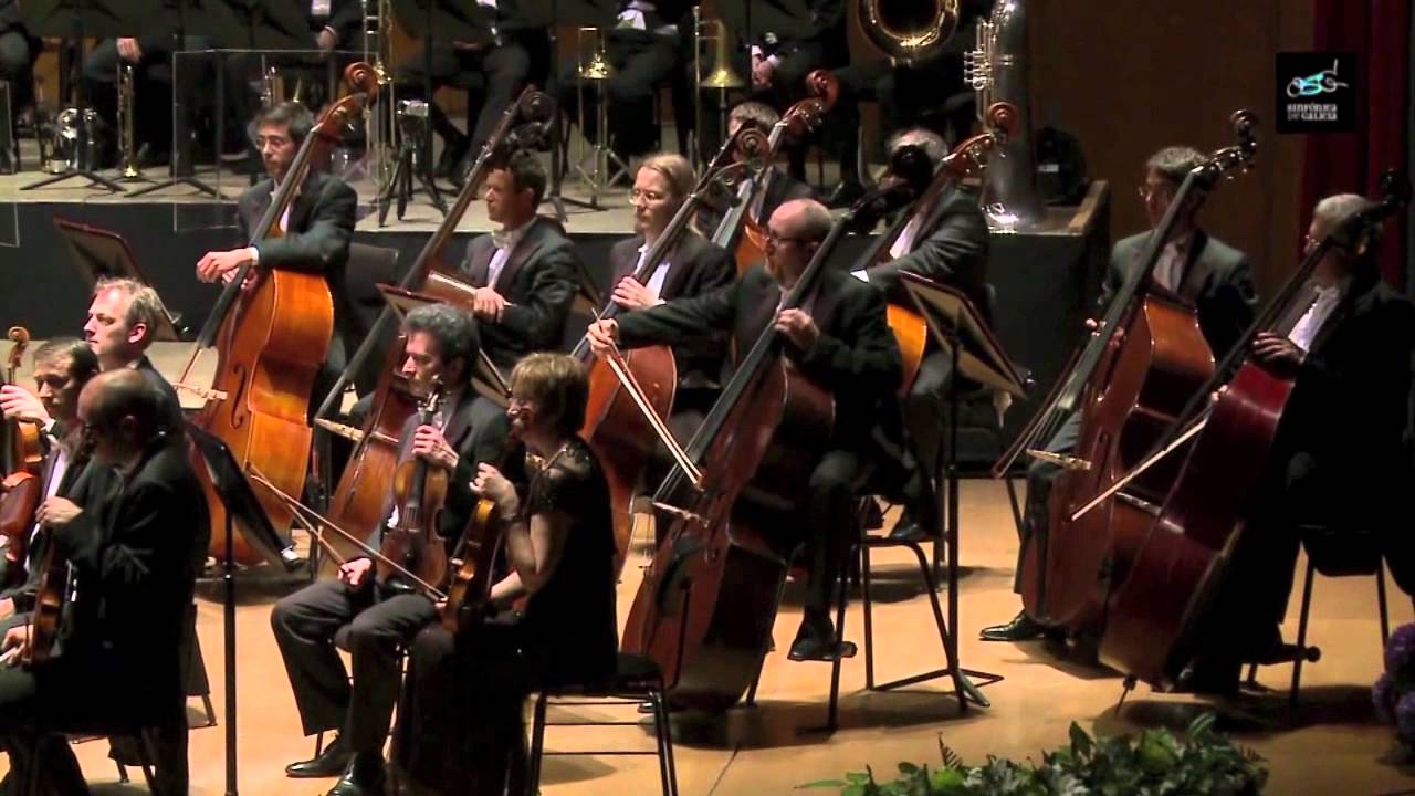 Mahler Nr.1, 3th. Mov. bass solo Lorin Maazel Diego Zecharies OSG