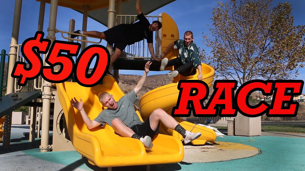 Playground Parkour Race for $50