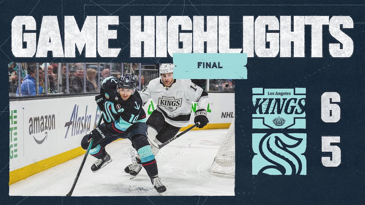 Seattle Kraken vs. Los Angeles Kings | 04/15 Game Highlights