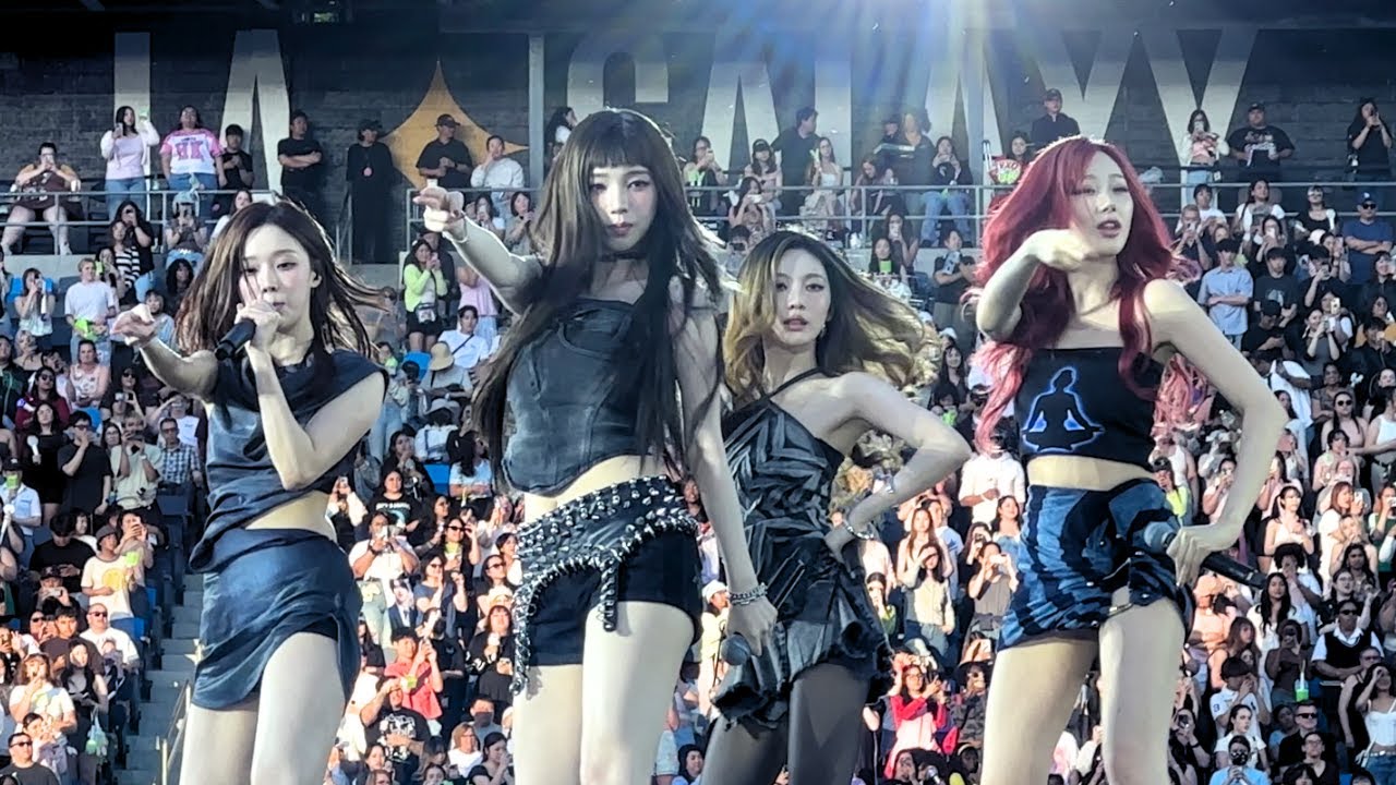 [4K] Aespa 'Next Level' Fancam 에스파 직캠 | 250511 SMTOWN [THE CULTURE, THE FUTURE] Live in LA