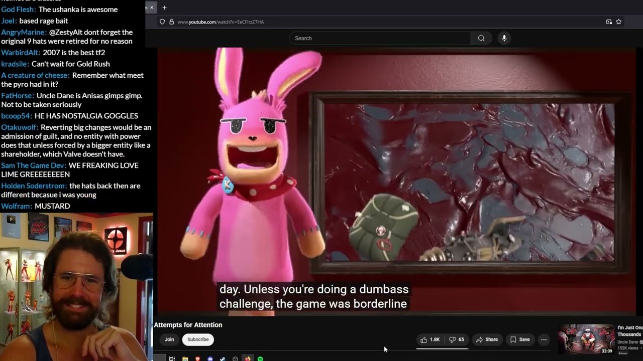 A puppet enlightens us about TF2's decay