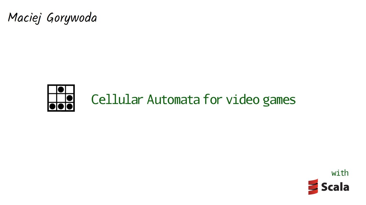 Cellular Automata for video games