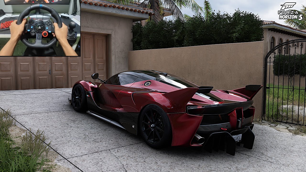 Ferrari FXX K 1145HP - Forza Horizon 5 - Logitech G29