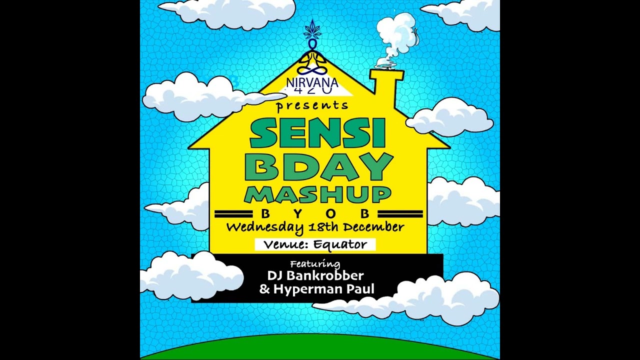 Dancehall party at the Sensi Party by Dj Bankrobber &times; HypeManPaul