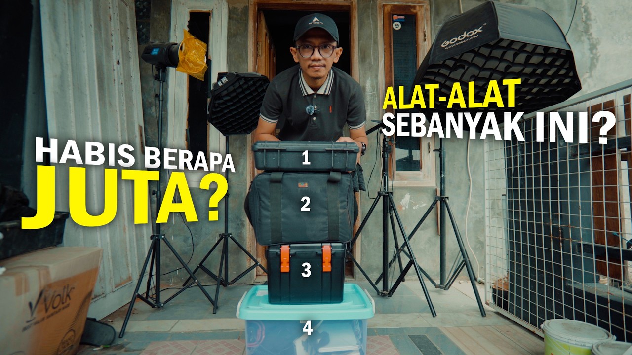 PERLENGKAPAN KONTEN ❗ Menguras DOMPET ❗