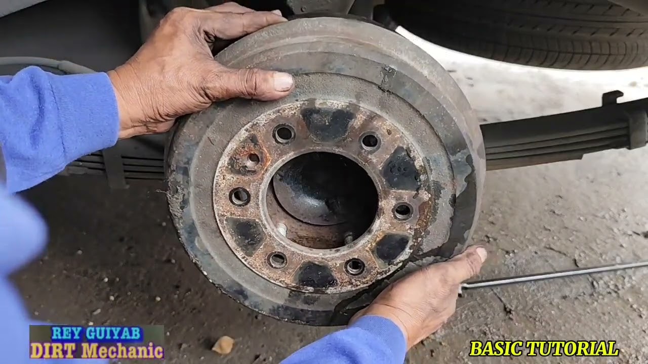 ISUZU CROSSWIND Part3: PMS.. Handbrake Adjustment, Change oil at ingay sa makina. | DIRT MECHANIC