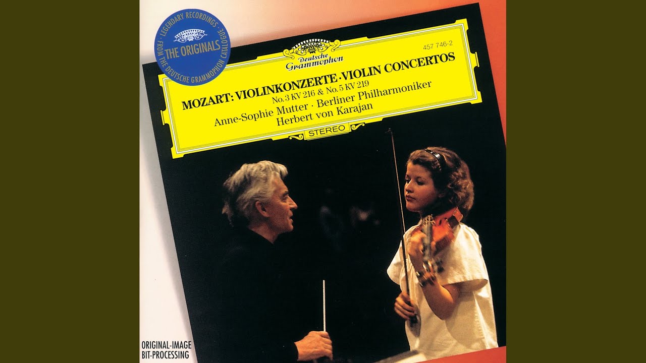 Mozart: Violin Concerto No. 3 in G Major, K. 216: I. Allegro