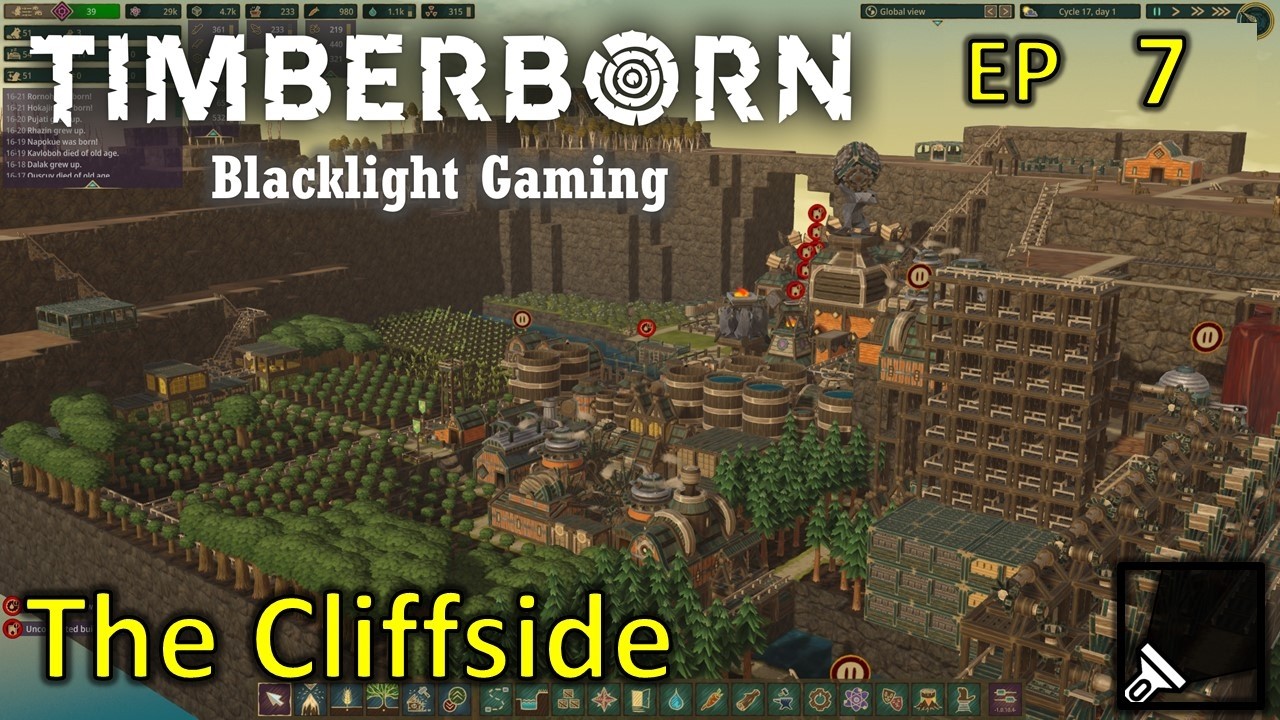 【Timberborn Experimental 1.0】 The Cliffside Gameplay Episode 7