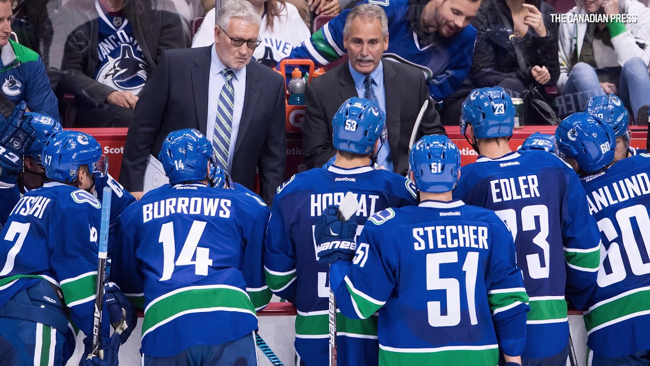 Canucks brass talk about decision to fire Willie Desjardins