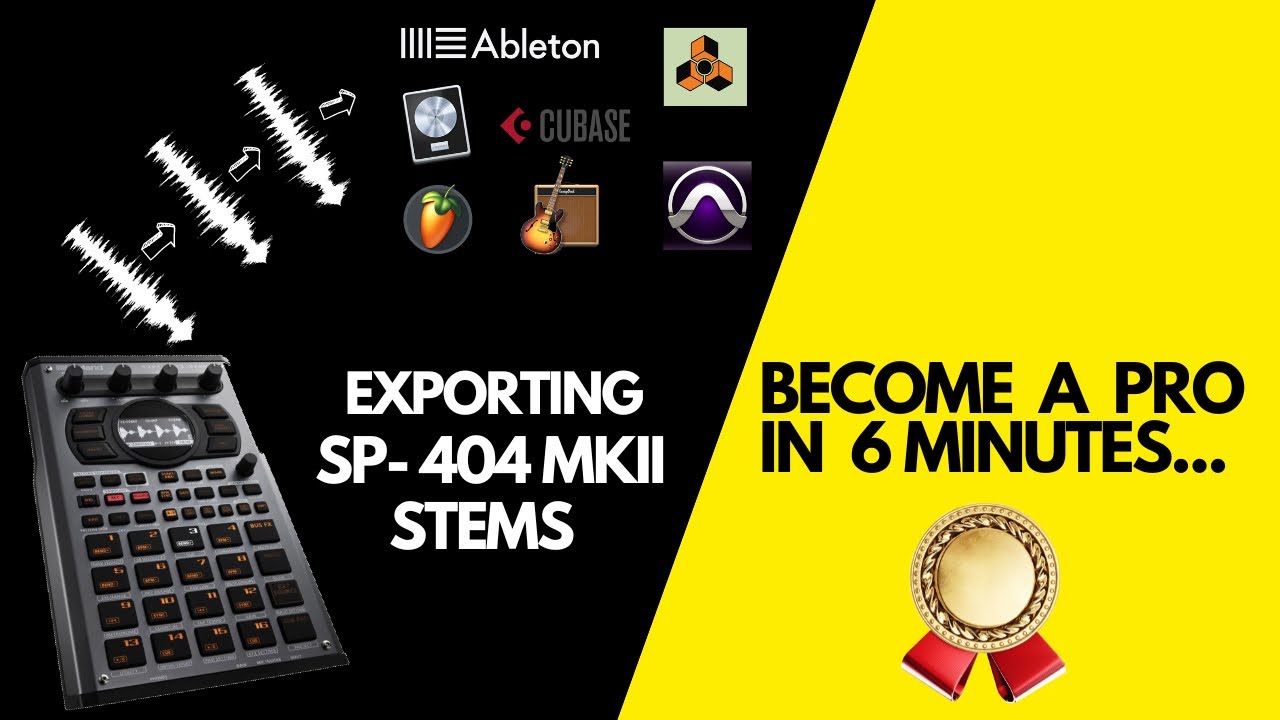 Export Pattern Stems From the SP-404 MK 2 Into Your Daw Like A Pro