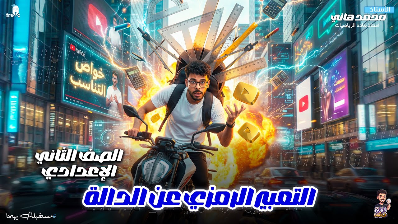 شرح العلاقة والدالة والتعبير الرمزي f(x) | تانية إعدادي ترم ثاني 2026 المنهج الجديد