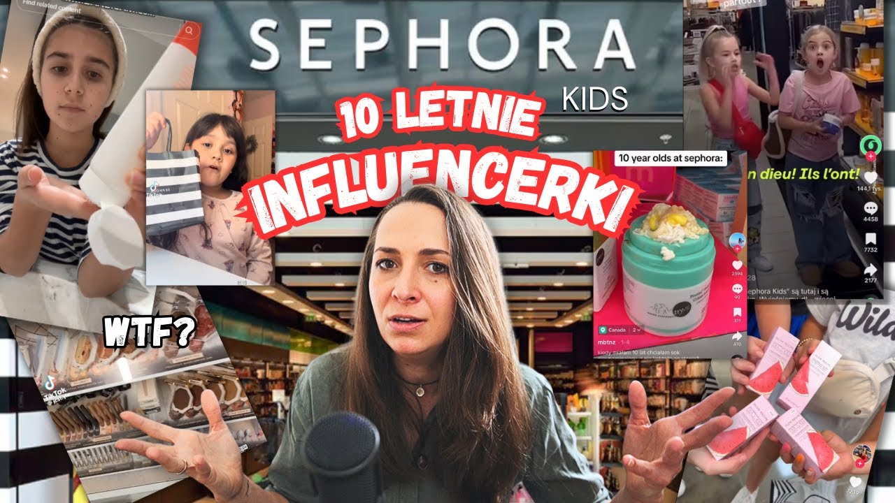 Małe dziewczynki boją się STARZEĆ? | Sephora kids