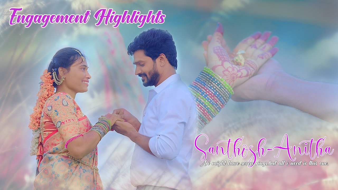 Santhosh-Anitha Engagement Memories | SS Creations