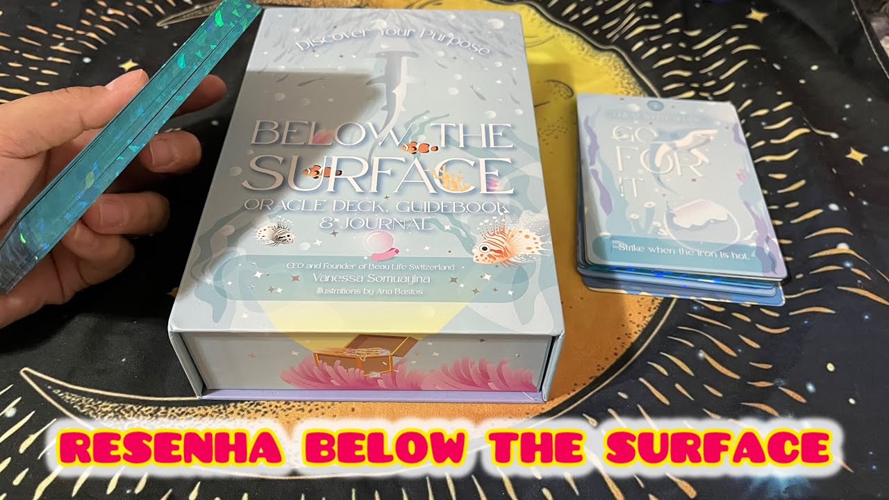RESENHA BELOW THE SURFACE #tarot #oracle #rewiew #resenha #unboxing 