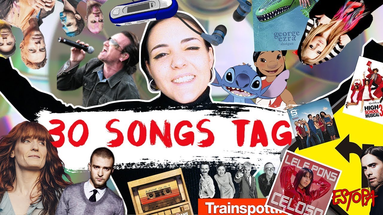 30 SONGS TAG 2018 | Andrea Compton