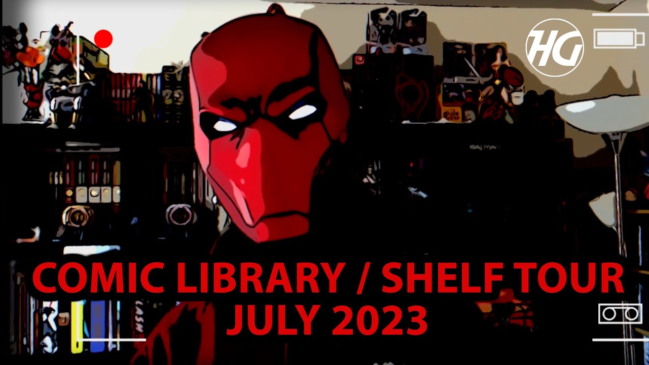 Comic Book Library Shelf Tour: July 2023