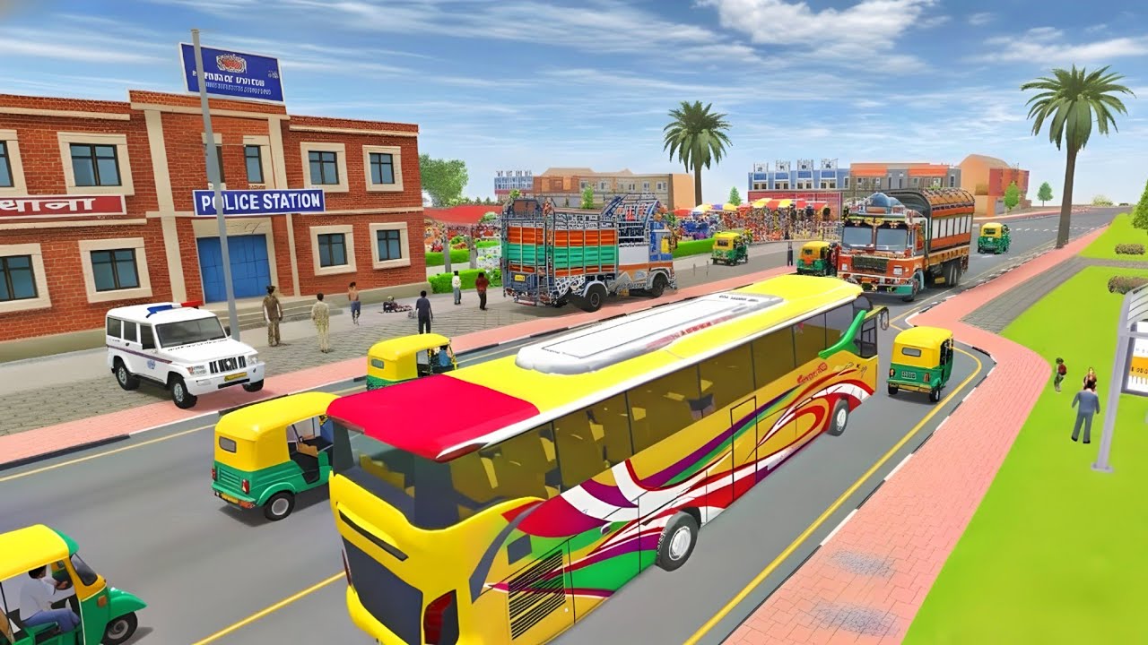 New Indian Tour Coach Bus | Best Bus Simulator Game for Android 2026