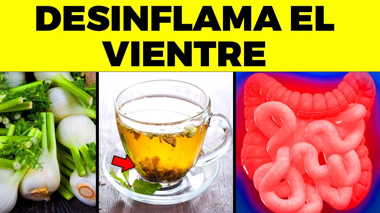 &iexcl;ESTE es EL MEJOR T&Eacute; para DESINFLAMAR el VIENTRE