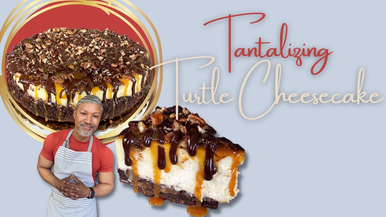 Tantalizing Turtle Cheesecake