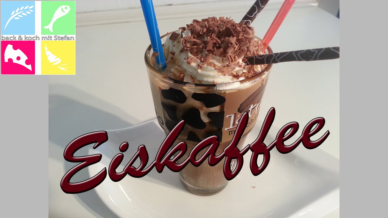 Rezept f&uuml;r leckeren Eiskaffee / Tutorial