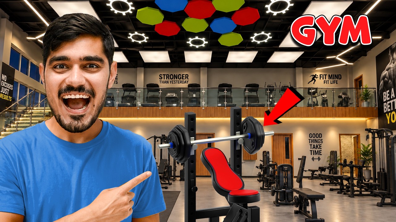 We Are Making Personal Gym In Our Studio🔥| हमने बनायी अपनी पर्सनल जिम | CRAZY XYZ