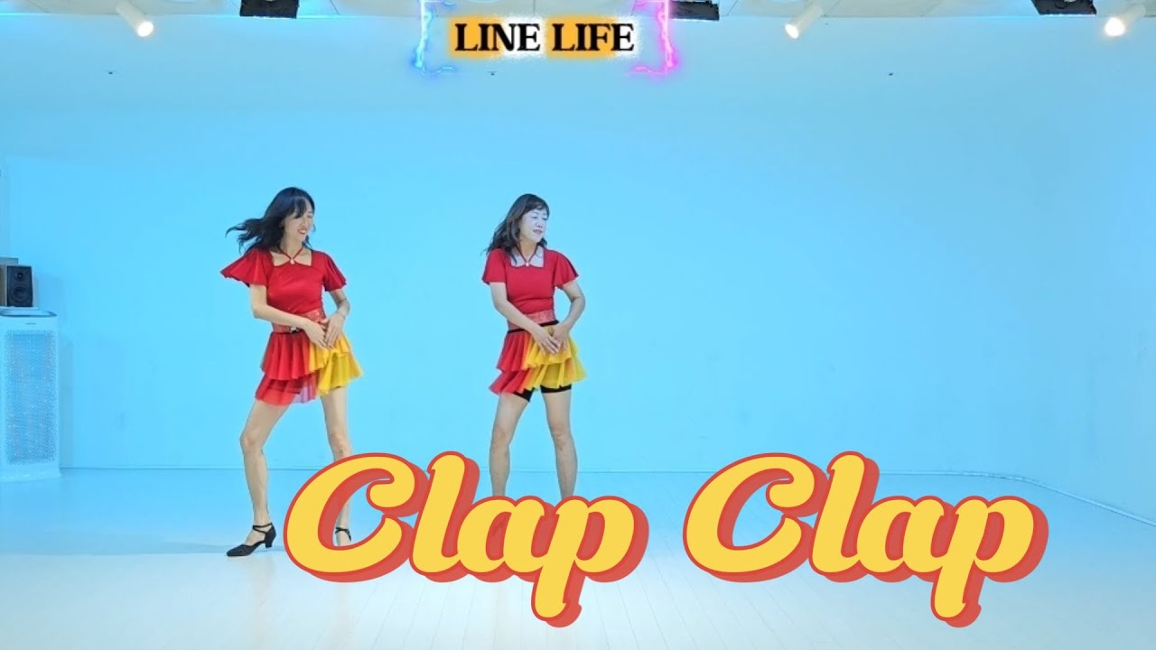 Clap Clap Line Dance / Phrased Easy Intermediate / 클랩 클랩 라인댄스 / 중급 라인댄스 / Line Life 라인라이프