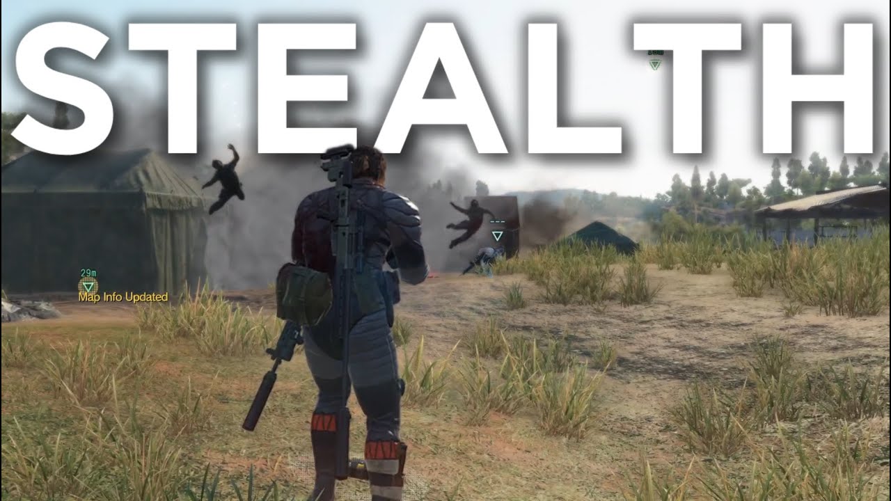 How lethal stealth in MGSV is meant to be played