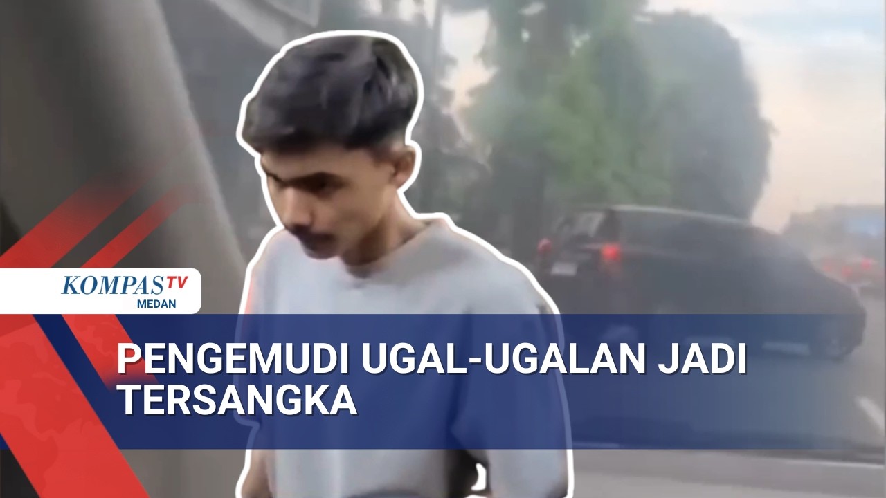 Mobil Ugal-ugalan hingga Lawan Arah di Gunung Sahari, Pengemudi Mengaku Panik Tak Bawa SIM & STNK