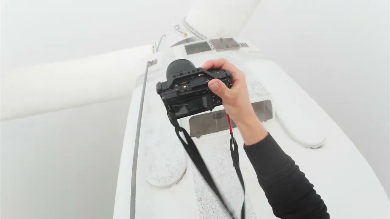 Climbing a Active Windturbine in the Mist 😶‍🌫️ (RIP camera + drone)