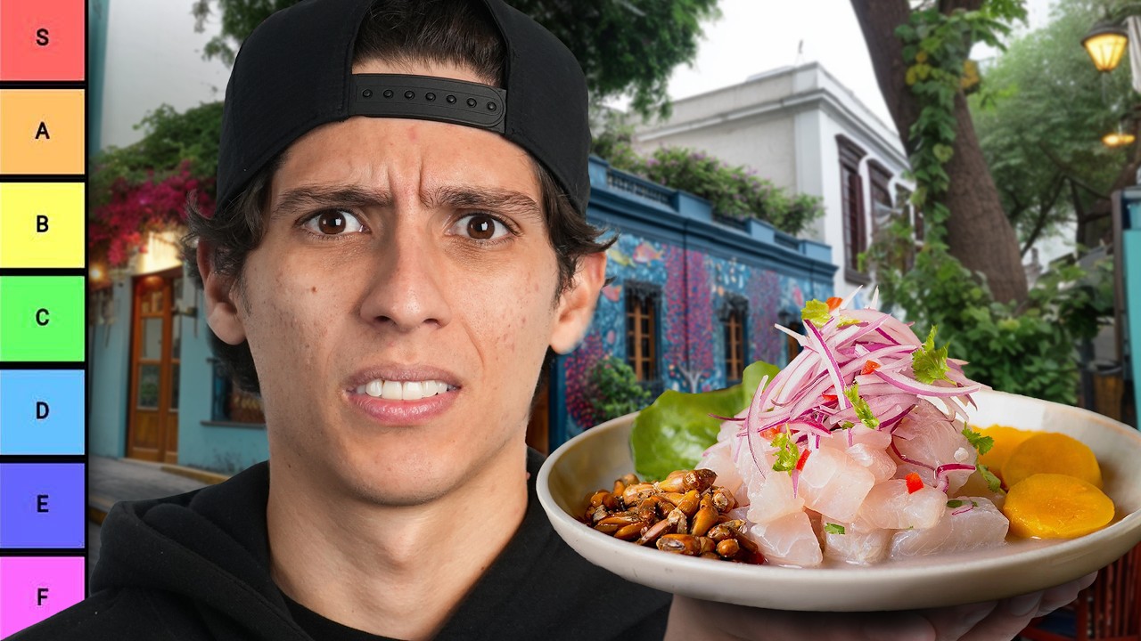 Califiqué los mejores ceviches de mi ciudad