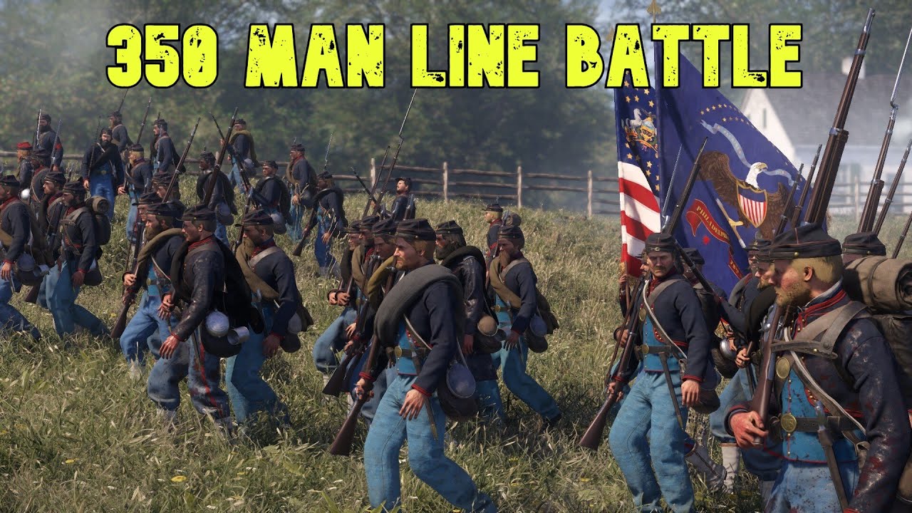 This Line got Destroyed by Enemy Artillery | 350 Man Event