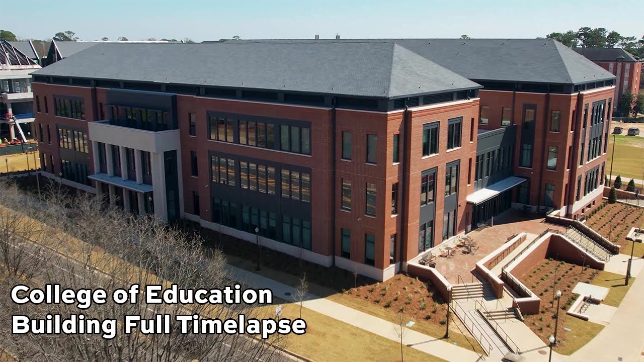 College of Education Building Full Timelapse, April 2023 through February 2025
