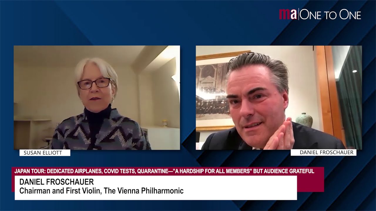 One to One with Daniel Froschauer, chairman and first violin, The Vienna Philharmonic