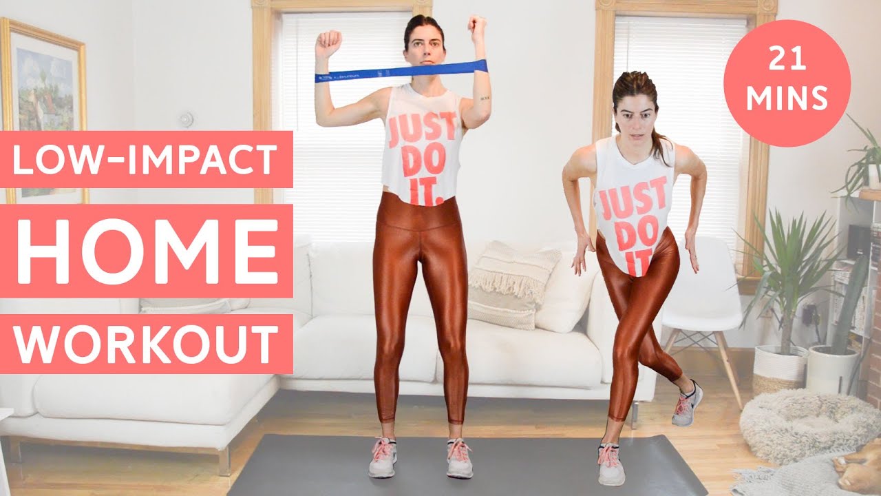 Low Impact Home Workout - Quiet, Total Body, Mini Band