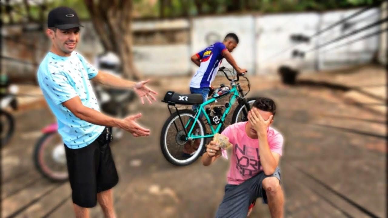 TROLEI O VINI DA MOTORIZADA VENDI A BIKE DELE