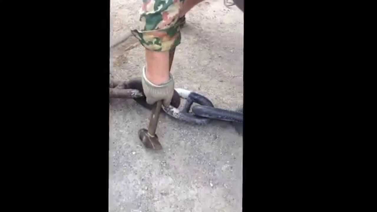 Соединение якорной цепи смычкой