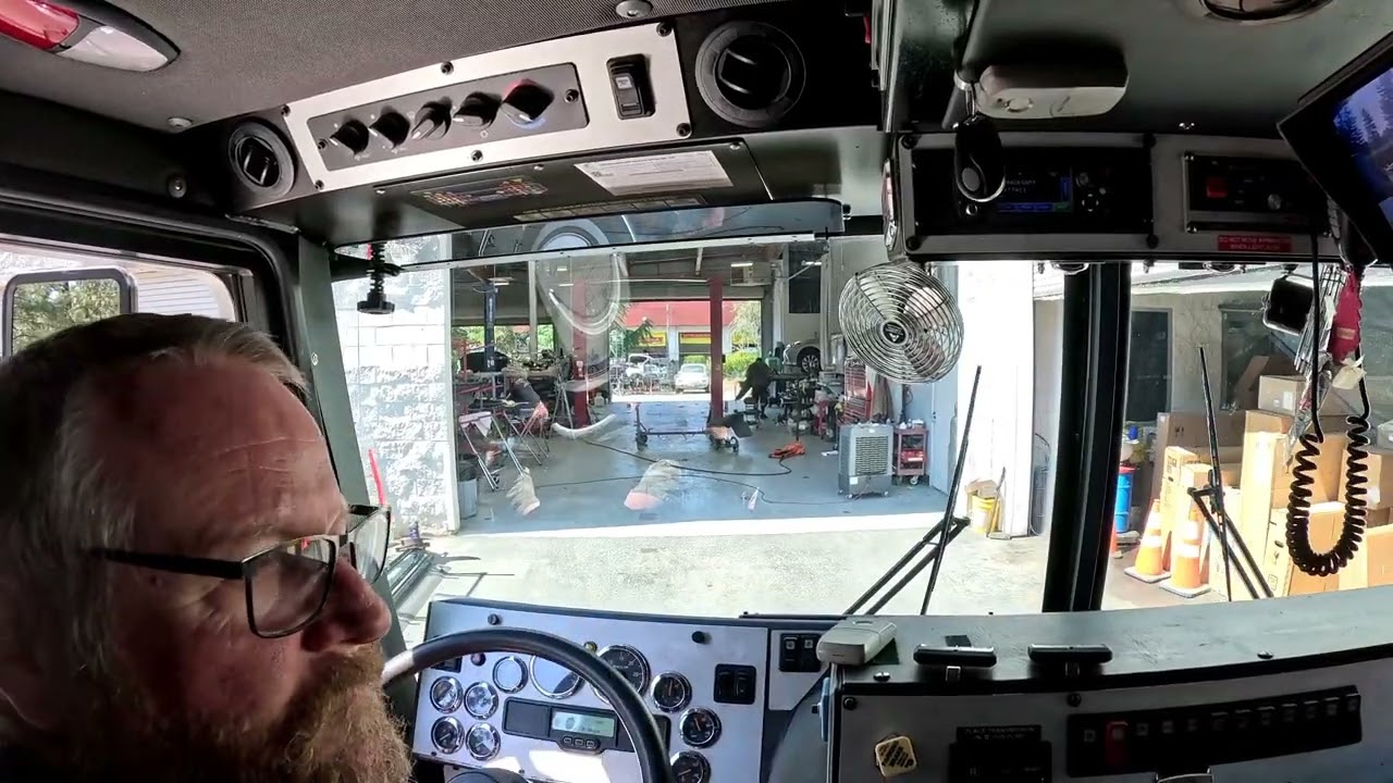 Fireing up a firetruck