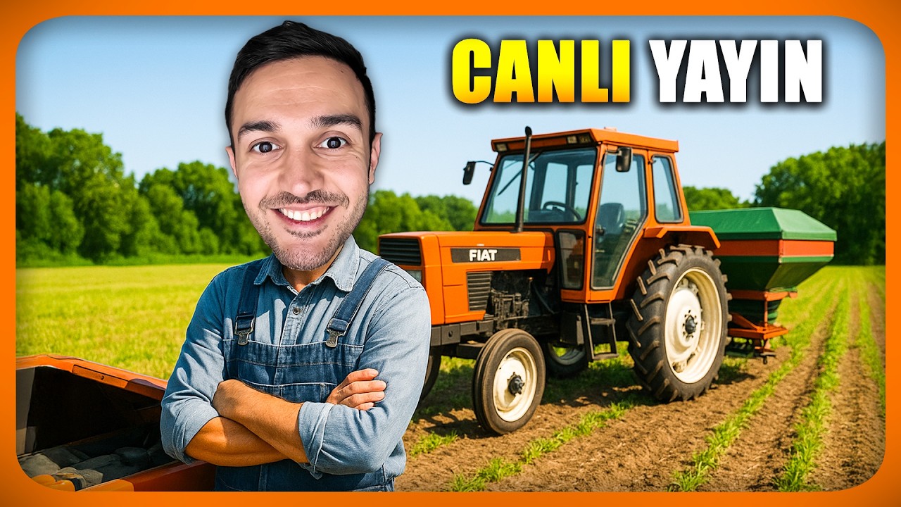 Günün ilk yayını - Farming Simulator 25 🔴 Canlı Yayın