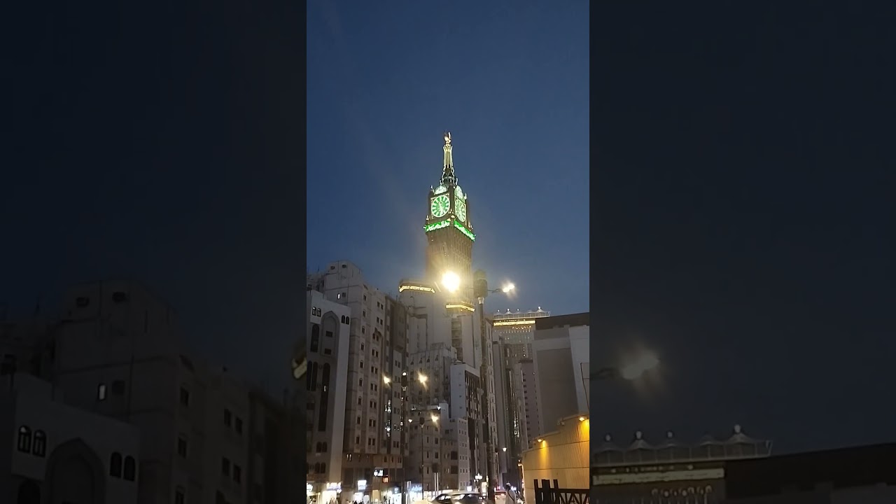 Clock Tower In Mecca|@mahmudulsvlog5161 #religion #islam #quran #visitsaudi#middleeast#saudiarabia