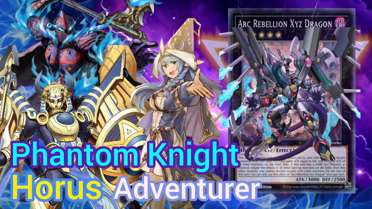 PHANTOM KNIGHT HORUS ADVENTURER DECK [OCTOBER 2024] | REPLAYS 📼 + DECKLIST 📝 | EDOPro DUELS