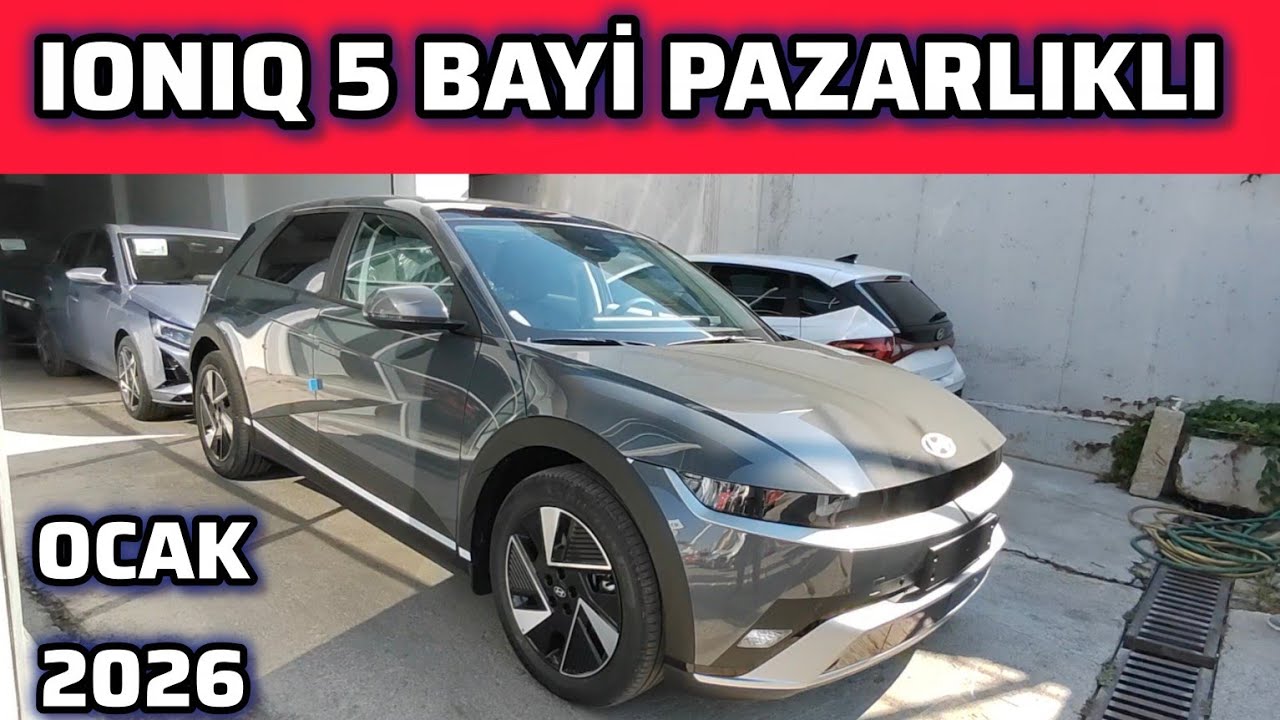 OCAK 2026 HYUNDAI IONIQ 5 DYNAMİC VISION ROOF BAYİ PAZARLIKLI İNDİRİMLİ FİYATI
