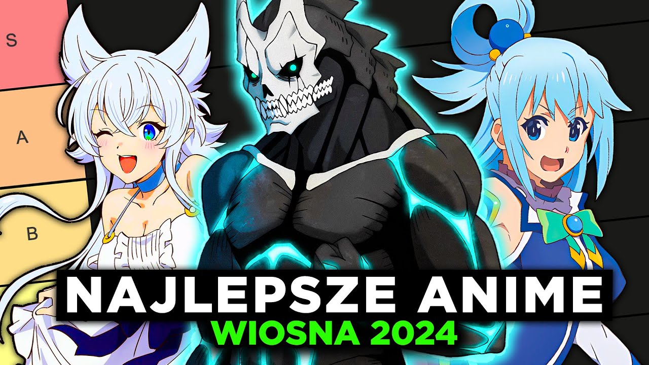 Ranking NAJLEPSZYCH ANIME WIOSNA 2024